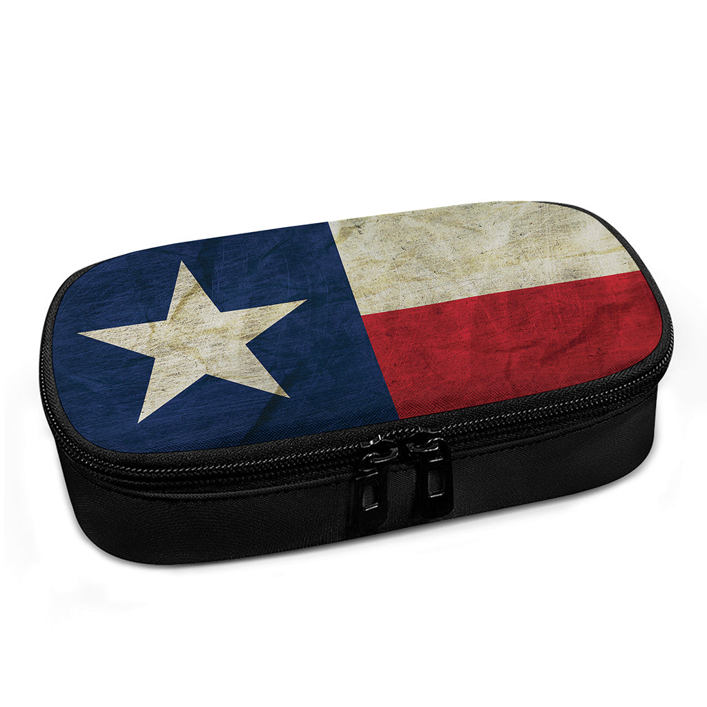Texas Flag Print Insulin Cooler Travel Case
