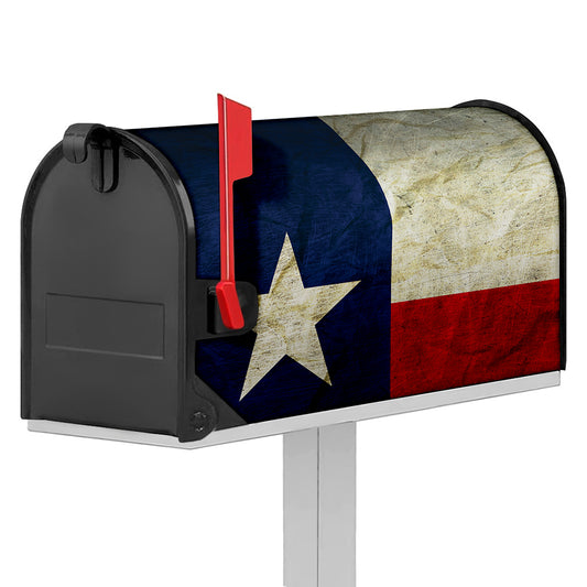 Texas Flag Print Mailbox Cover