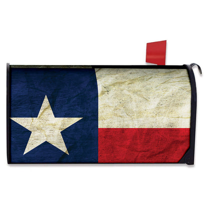 Texas Flag Print Mailbox Cover