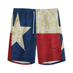 Texas Flag Print Men's Sports Shorts