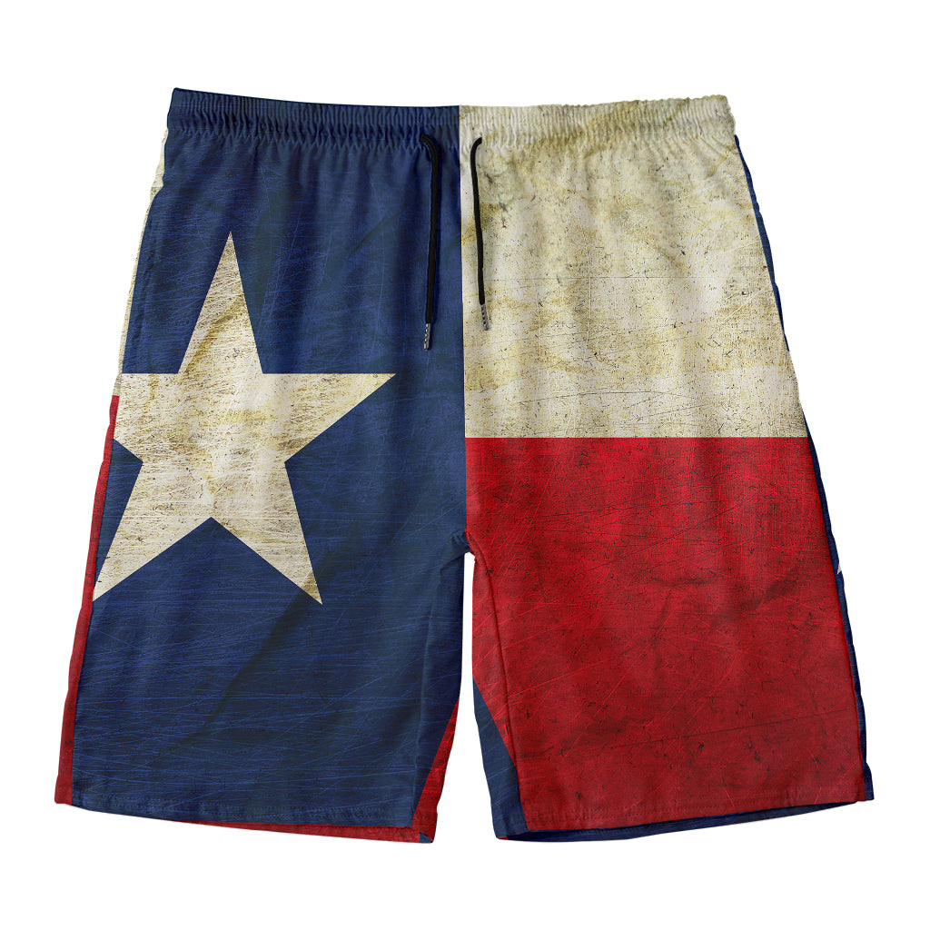 Texas Flag Print Men's Swim Trunks