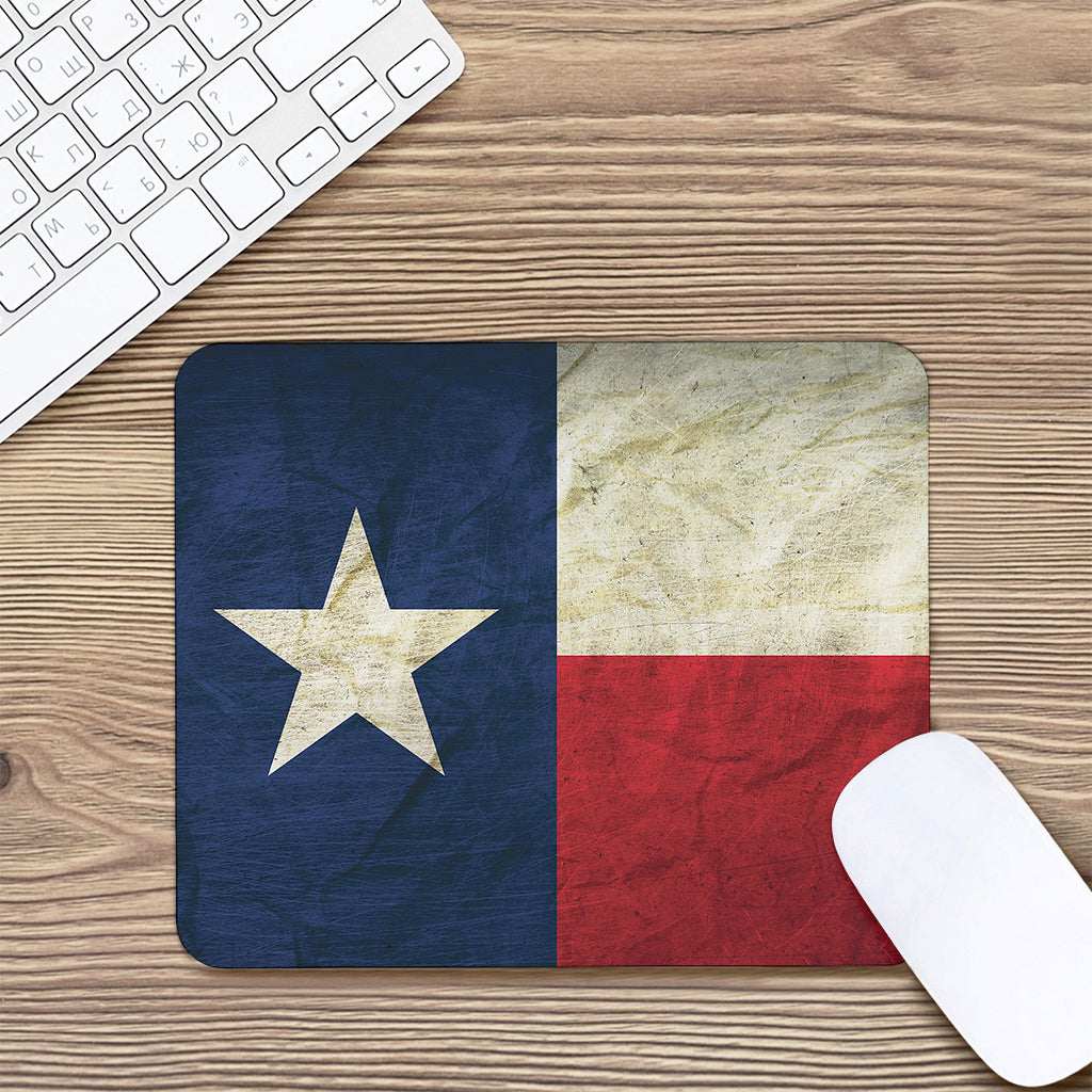Texas Flag Print Mouse Pad