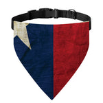 Texas Flag Print Over The Collar Dog Bandana