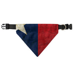 Texas Flag Print Over The Collar Dog Bandana