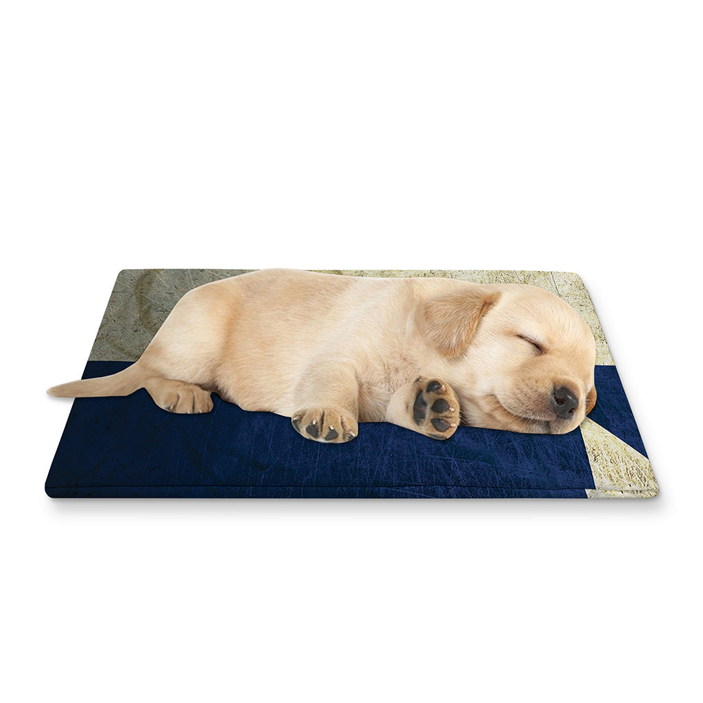 Texas Flag Print Pet Cooling Mat Cover