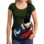 Texas Flag Print Pet Sling Carrier