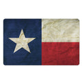 Texas Flag Print Polyester Doormat
