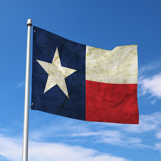 Texas Flag Print Polyester Flag