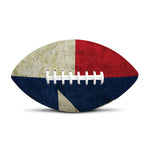 Texas Flag Print Rugby Ball