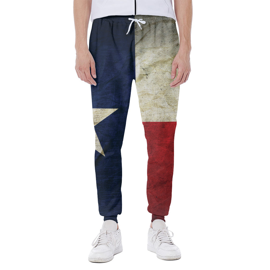 Texas Flag Print Scuba Joggers