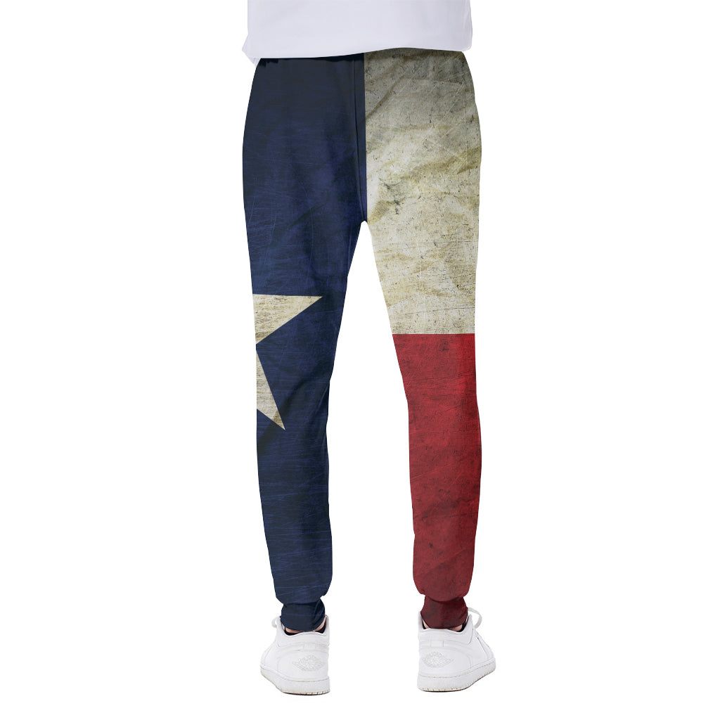 Texas Flag Print Scuba Joggers