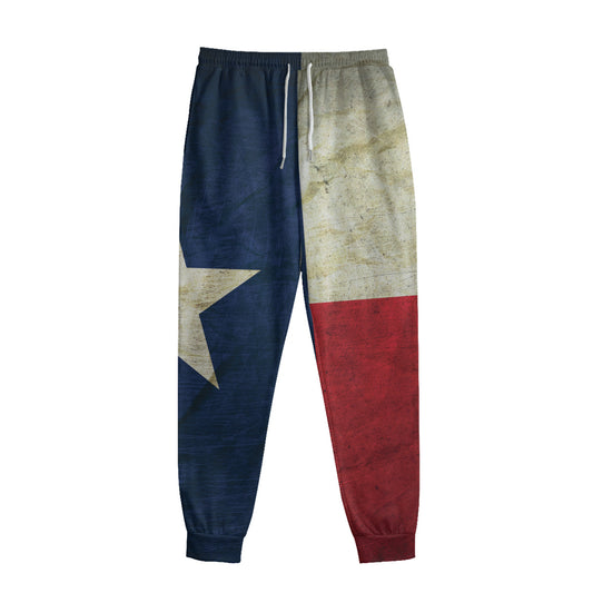 Texas Flag Print Sweatpants