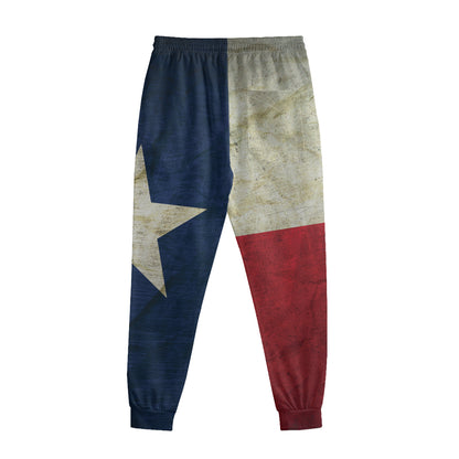 Texas Flag Print Sweatpants