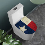 Texas Flag Print Toilet Lid Cover