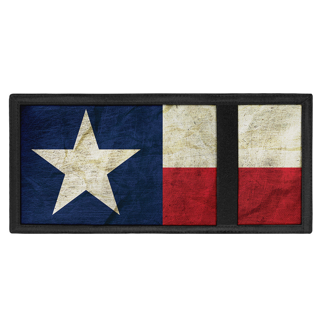 Texas Flag Print Trifold Wallet