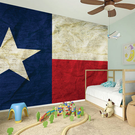 Texas Flag Print Wall Sticker