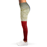 Texas Flag Print Women's Leggings