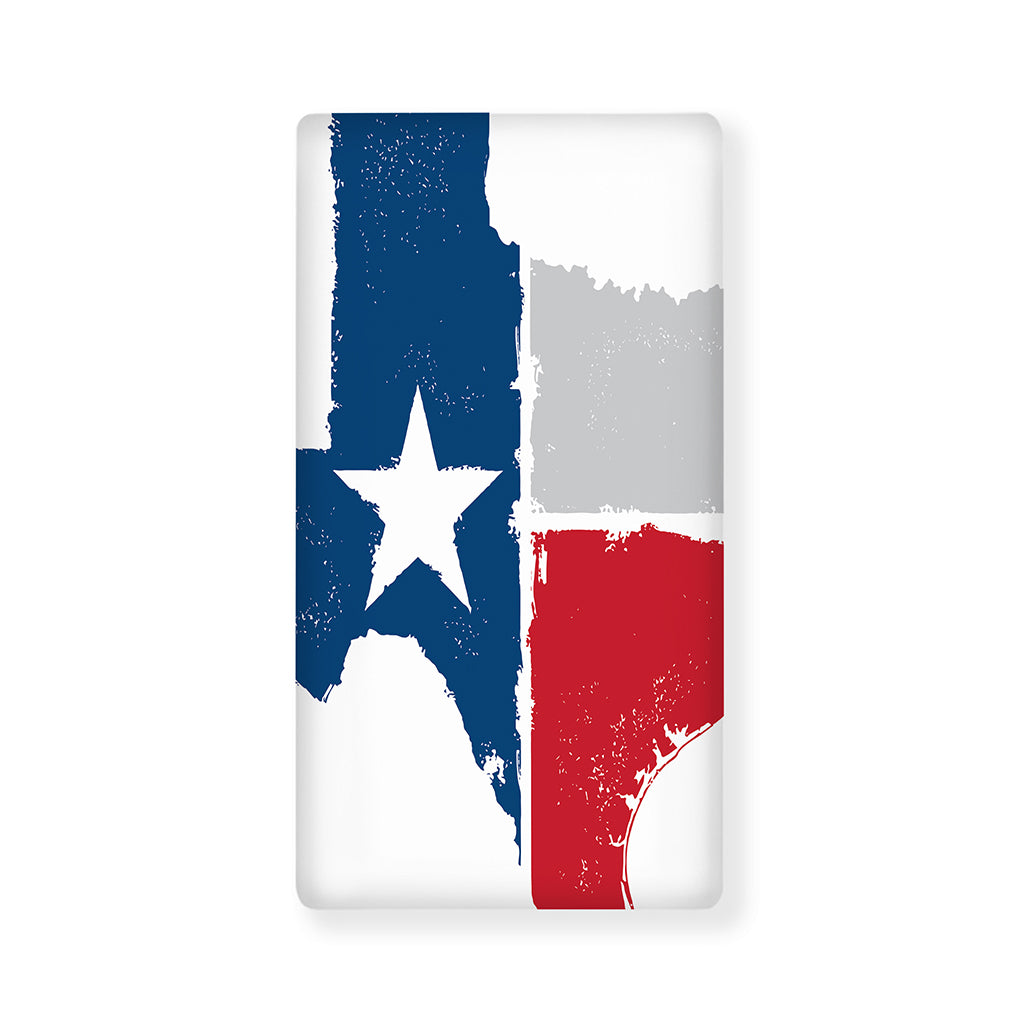 Texas State Flag Print Baby Crib Sheet