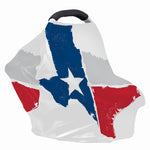 Texas State Flag Print Baby Seat Cover