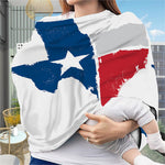 Texas State Flag Print Baby Seat Cover