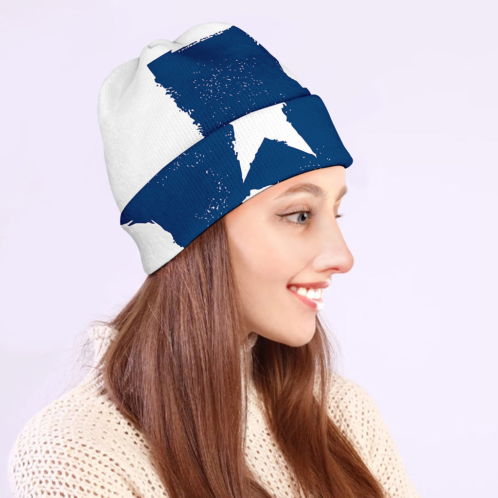 Texas State Flag Print Beanie