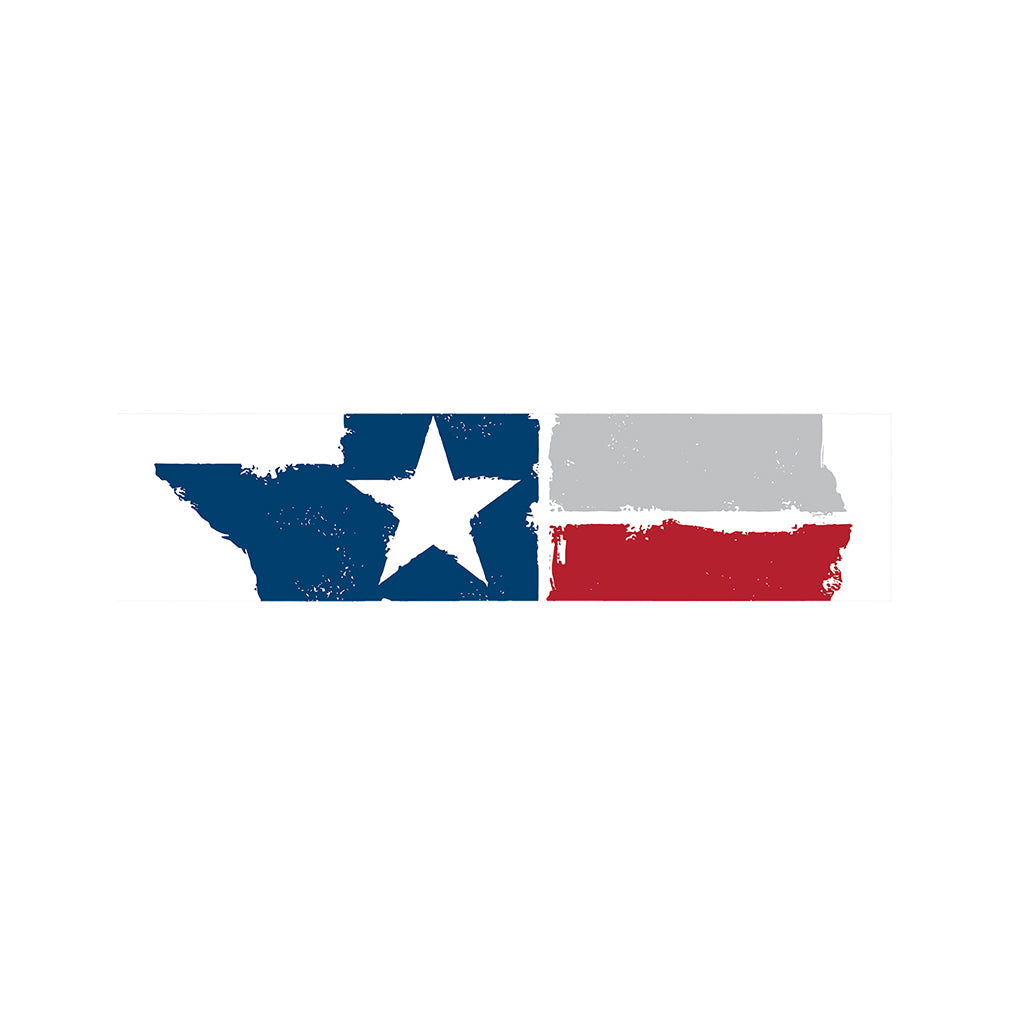 Texas State Flag Print Bed Runner