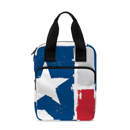 Texas State Flag Print Bible Tote Bag