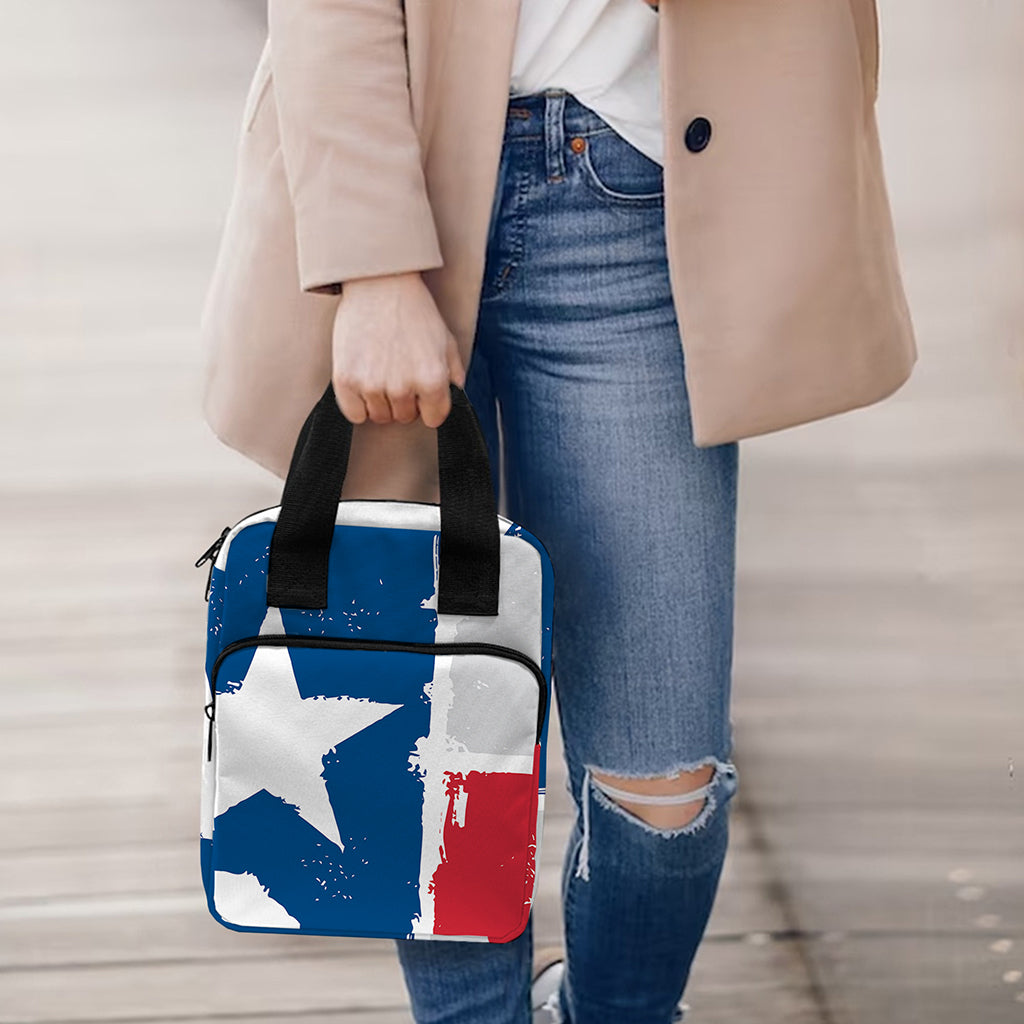Texas State Flag Print Bible Tote Bag