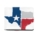 Texas State Flag Print Bifold Wallet