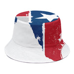 Texas State Flag Print Bucket Hat