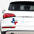 Texas State Flag Print Car Sticker