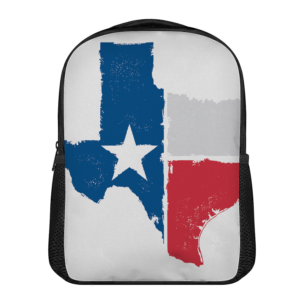Texas State Flag Print Casual Backpack