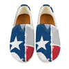Texas State Flag Print Casual Shoes