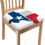 Texas State Flag Print Chair Cushion Cover