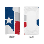 Texas State Flag Print Changing Pad Cover