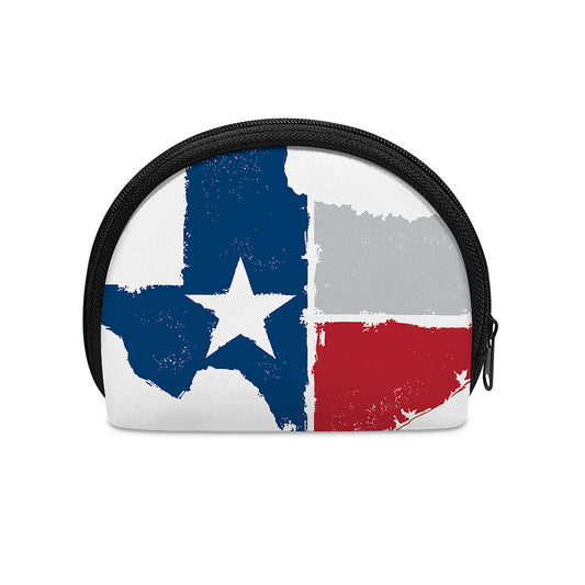 Texas State Flag Print Coin Purse