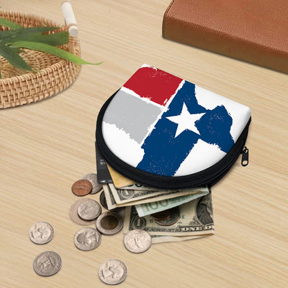 Texas State Flag Print Coin Purse