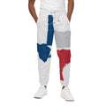Texas State Flag Print Cotton Sweatpants