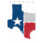 Texas State Flag Print Curtain