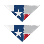 Texas State Flag Print Dog Bandana
