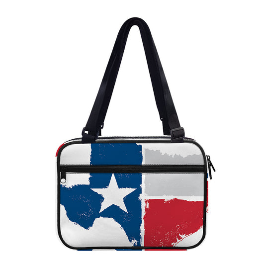 Texas State Flag Print Double Strap Bible Bag