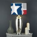 Texas State Flag Print Drum Lamp Shade