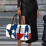 Texas State Flag Print Duffle Bag
