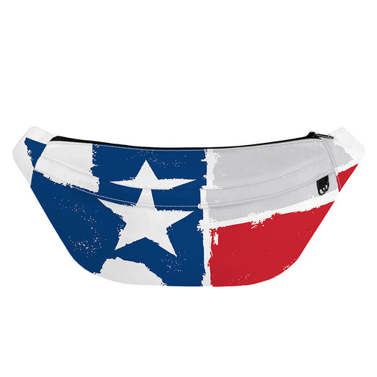 Texas State Flag Print Fanny Pack