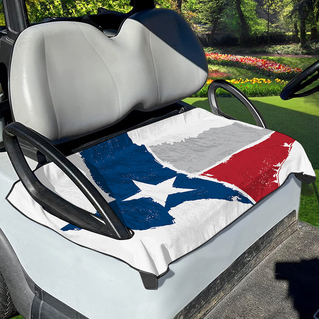 Texas State Flag Print Golf Cart Seat Cover