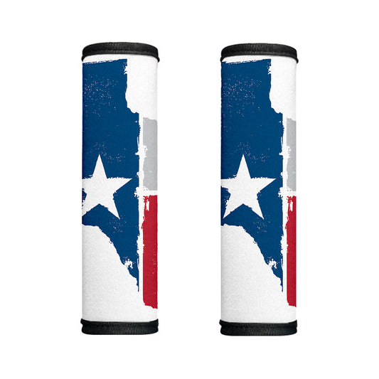 Texas State Flag Print Handle Covers