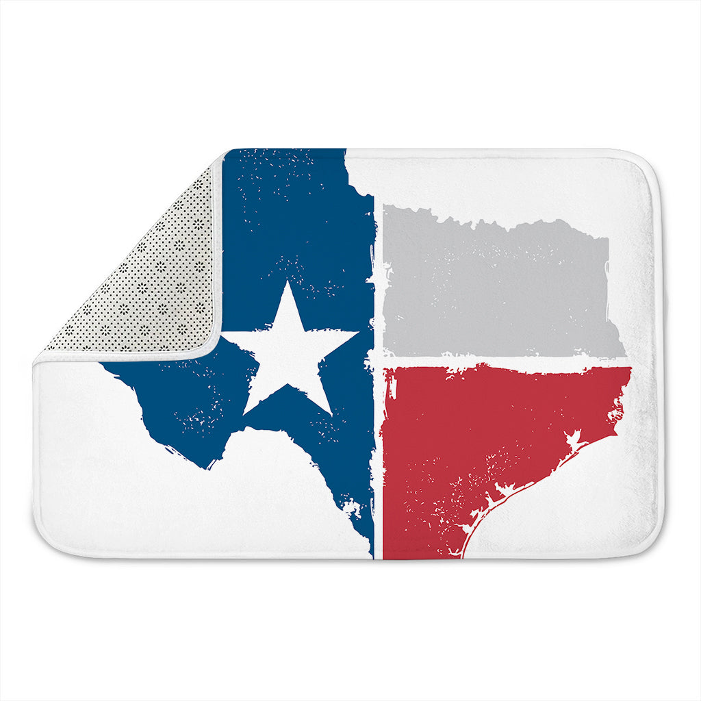 Texas State Flag Print Indoor Door Mat