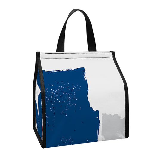 Texas State Flag Print Insulated Lunch Tote