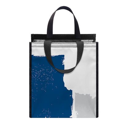 Texas State Flag Print Insulated Lunch Tote