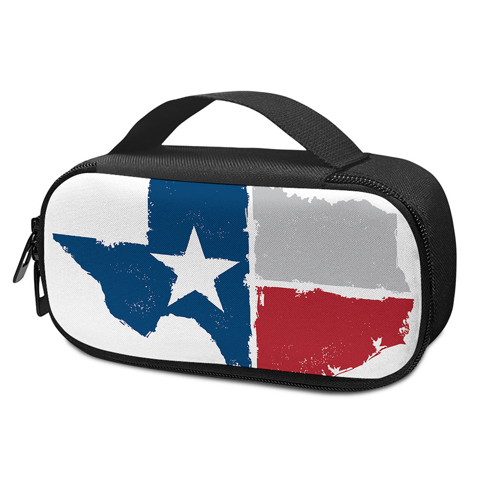 Texas State Flag Print Insulin Cooler Travel Case